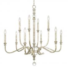 Capital 413301SG - 10 Light Chandelier