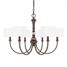 Capital 414961CZ-660 - 6 Light Chandelier