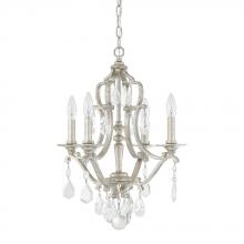 Capital 4184AS-CR - 4 Light Chandelier