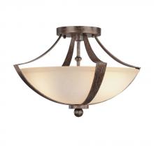 Capital 4334RT-MS - 2 Light Semi-Flush Fixture