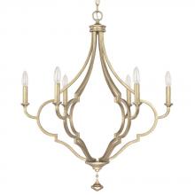 Capital 4456BG-000 - 6 Light Chandelier