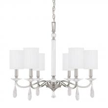 Capital 4485PN-573-CR - 6 Light Chandelier