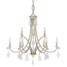 Capital 4499SQ-000-CR - 9 Light Chandelier