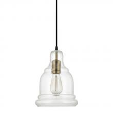 Capital 4643AD-138 - One Light Aged Brass Down Mini Pendant