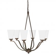 Capital 4956BB-122 - 6 Light Chandelier