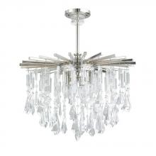 Capital 7023PN-CR - 6 Light Chandelier