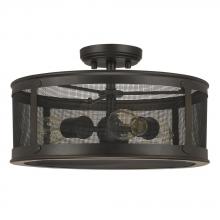 Capital 9617OB - Dylan 3-Light Semi-Flush