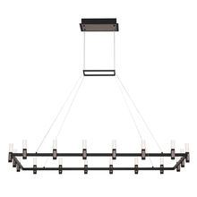 Eurofase 37048-013 - Altamont, Cha, 18LT , LED, Rect, Blk