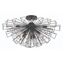 Eurofase 46762-016 - Dendelio 9 Light Chandelier in Black