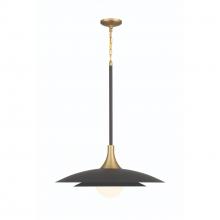 Eurofase 46785-046 - Welsh 1 Light 24" LED Pendant in Black