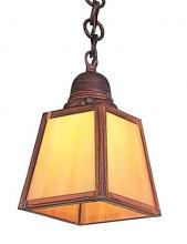 Arroyo Craftsman AH-1EAM-AC - a-line shade pendant without overlay (empty)