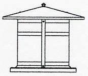 Arroyo Craftsman BC-17AM-P - 17" berkeley column mount