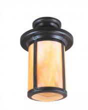 Arroyo Craftsman BCM-6AM-AB - 6" berkeley semi-flush mount