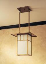 Arroyo Craftsman HCM-18DTAM-AB - 18" huntington hanging pendant with double t-bar overlay