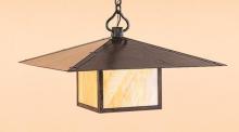 Arroyo Craftsman MH-30CLAM-AC - 30" monterey pendant with cloud lift overlay