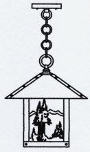 Arroyo Craftsman TRH-12MNAM-AC - 12" timber ridge pendant with mountain filigree