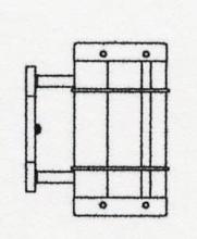 Arroyo Craftsman VS-9NRAM-AB - 9" valencia sconce - no roof