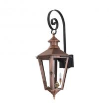 Primo Gas Lanterns NW-22E_TS - Two Light Top Scroll