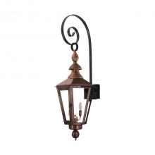 Primo Gas Lanterns VB-27E_TS - Two Light Top Scroll