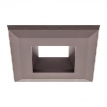 American Lighting Q4-DB - Snap-On Square Trim For E4 Retrofits, Smooth, Dark Bronze