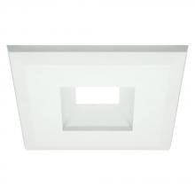 American Lighting Q56-WH - Snap-On Square Trim For E56 Retrofits, Smooth, White