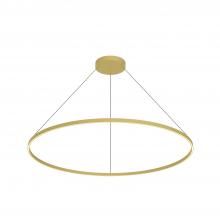 Kuzco Lighting Inc PD87160-BG - Cerchio 60-in Brushed Gold LED Pendant