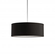 Kuzco Lighting Inc 41073B - Gregory 15-in Black 3 Lights Pendant