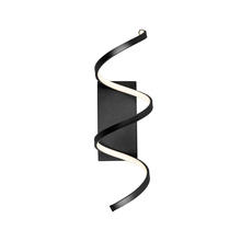 Kuzco Lighting Inc WS93724-BK - Synergy 24-in Black LED Wall Sconce