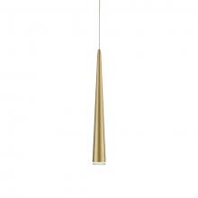 Kuzco Lighting Inc 401215BG-LED - Mina 24-in Brushed Gold LED Pendant