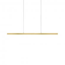 Kuzco Lighting Inc LP10345-BG - Vega 45-in Brushed Gold LED Linear Pendant