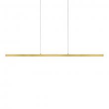 Kuzco Lighting Inc LP10356-BG - Vega 56-in Brushed Gold LED Linear Pendant