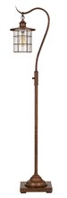 CAL Lighting BO-2668FL-RU - 59.5" Height Metal Floor Lamp in Rust Finish