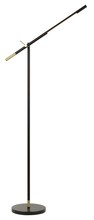 CAL Lighting BO-2843FL - 68" Height Metal Floor Lamp in Black and Antique Brass Finish