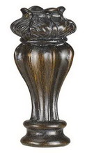 CAL Lighting FA-5006B - 0.88" Height Resin Finial