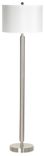 CAL Lighting LA-2004FL-1BS - 60" Tall Metal Floor Lamp in Brushed Steel