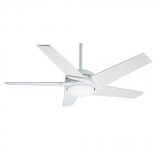 Casablanca Fan Company 59091 - Stealth - 54" Snow White- w/ 4 speed wall control