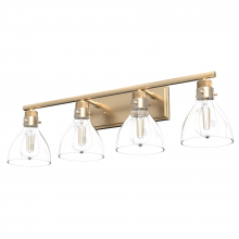 Hunter 19305 - Van Nuys 4 Light Vanity Alt Gold