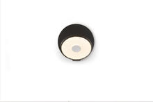 Koncept Inc GRW-S-MBK-MBK-HW - Gravy Wall Sconce - Metallic Black body, Metallic Black plates - Hardwire