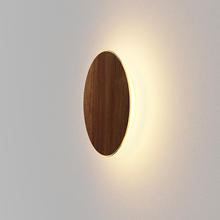 Koncept Inc RMW-09-SW-OWT-HW - Ramen Wall Sconce, 9", Oiled Walnut