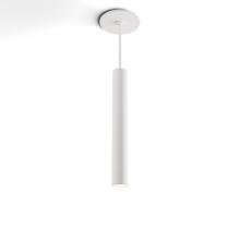 Koncept Inc CMP-S1-S-12-MWT - Combi Pendant 12" Single Unit Matte White with Matte White Canopy, Suspension / Flush Mount 2-in