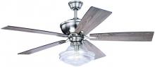 Vaxcel International F0067 - Huntley 52-in LED Ceiling Fan  Satin Nickel