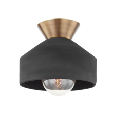 Troy C9811-PBR/CBK - COVINA Flush Mount