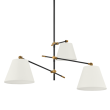 Troy F2653-PBR/TBK - NAVIN Chandelier