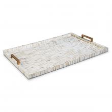 Regina Andrew 20-1039 - Regina Andrew Multi-Tone Bone and Brass Tray