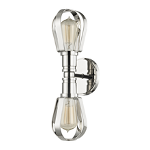 Hudson Valley 1082-PN - 2 LIGHT WALL SCONCE