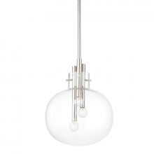 Hudson Valley 3914-PN - 3 LIGHT PENDANT