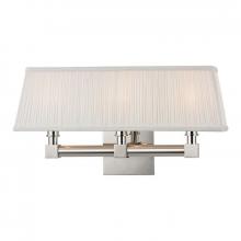 Hudson Valley 4043-PN - 3 LIGHT WALL SCONCE