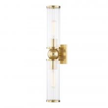 Hudson Valley 5272-AGB - 2 LIGHT WALL SCONCE