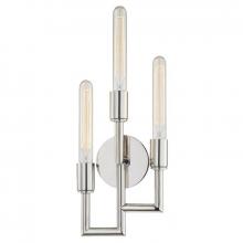 Hudson Valley 8310-PN - 3 LIGHT WALL SCONCE