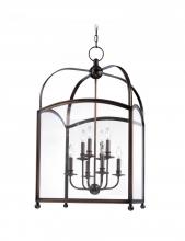 Hudson Valley 8420-AGB - 8 LIGHT PENDANT